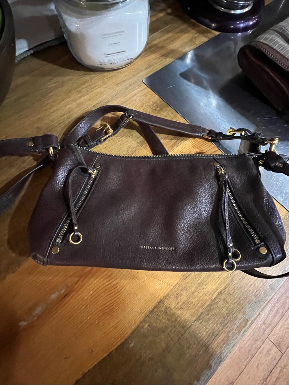 Rebecca Minkoff Leather Shoulder with Crossbosy strap Rivington - Picture 3 of 11